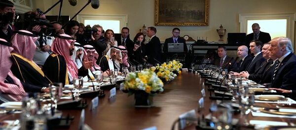 دونالد ترامب مع محمد بن سلمان - سبوتنيك عربي