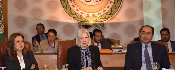 السفيرة هيفاء أبو غزالة الأمين العام المساعد، رئيس بعثة الجامعة العربية لمراقبة الانتخابات الرئاسية - سبوتنيك عربي