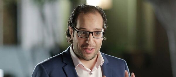 الفنان المصري أحمد أمين - سبوتنيك عربي