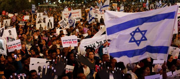 مظاهرات في تل أبيب - سبوتنيك عربي