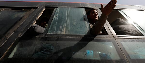 خروج المسلحين من الغوطة الشرقية - سبوتنيك عربي