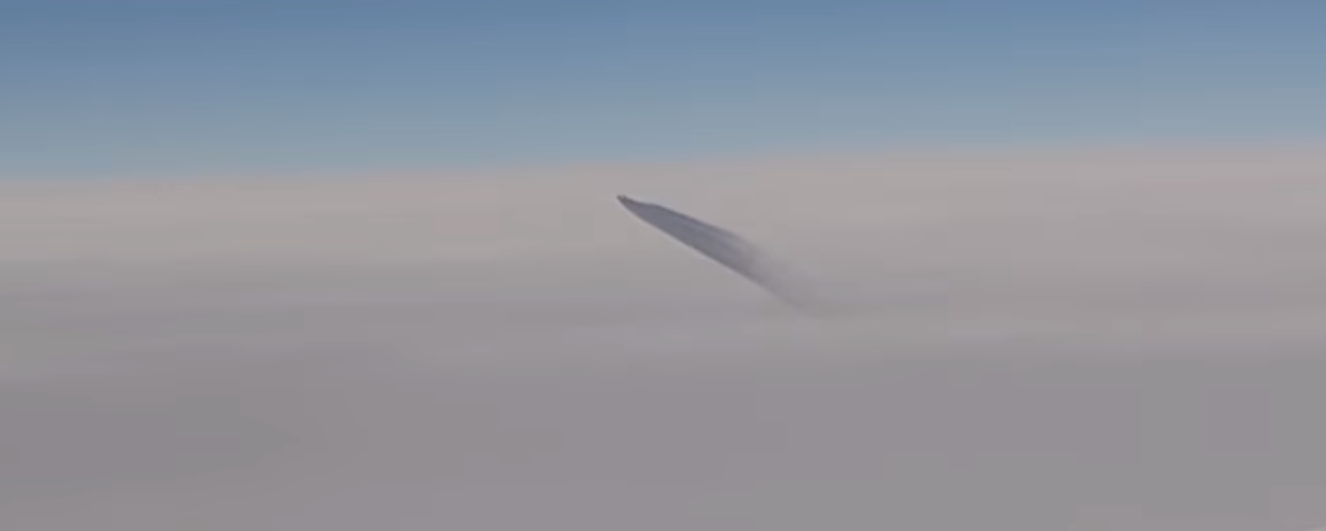 مجسم لطائر مجهول يطير بالقرب من طائرة ركاب - سبوتنيك عربي, 1920, 09.05.2022