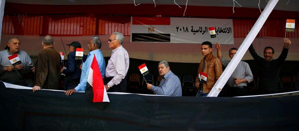 بدء الانتخابات الرئاسية المصرية، القاهرة، مصر 26 مارس/ آذار 2018 - سبوتنيك عربي