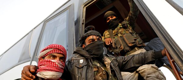 خروج المسلحين - سبوتنيك عربي