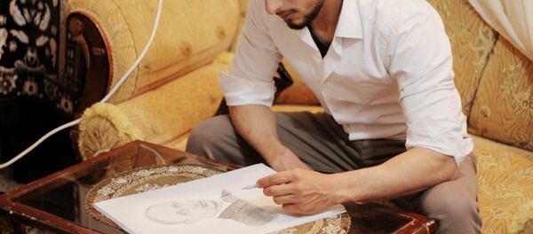 مقاتل الأمس... رسام اليوم شاب سوري ينتصر لثقافة الحياة - سبوتنيك عربي