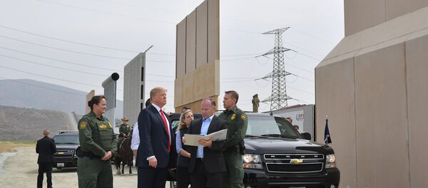 الجدار الحدودي الفاصل بين المكسيك وأمريكا - سبوتنيك عربي