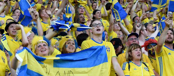 مشجعون سويديون - سبوتنيك عربي