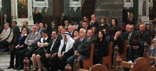 مسيحيو سوريا يحتفلون بعيد الفصح و الشعانين - سبوتنيك عربي