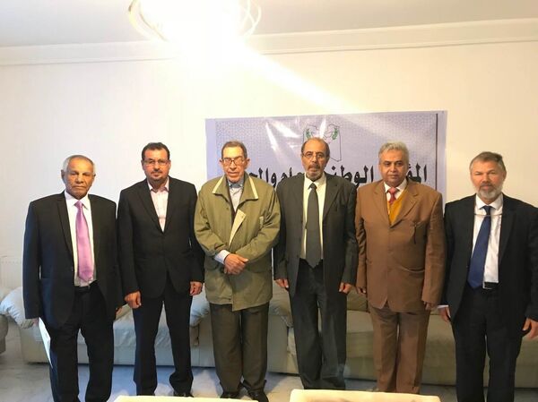 مقر اللجنة التحضيرية للمؤتمر الوطني العام الجامع الليبي بتونس - سبوتنيك عربي