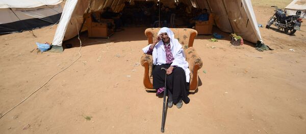 مسيرة العودة الكبرى على حدود قطاع غزة و إسرائيل، 2 أبريل/ نيسان 2018 - سبوتنيك عربي