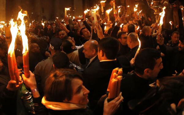 النار المقدسة في القدس - سبوتنيك عربي