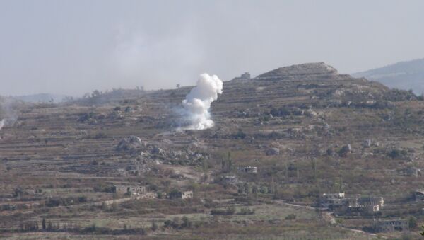 نيران الجيش السوري تطال عربات إطلاق الصواريخ على ريف اللاذقية - سبوتنيك عربي