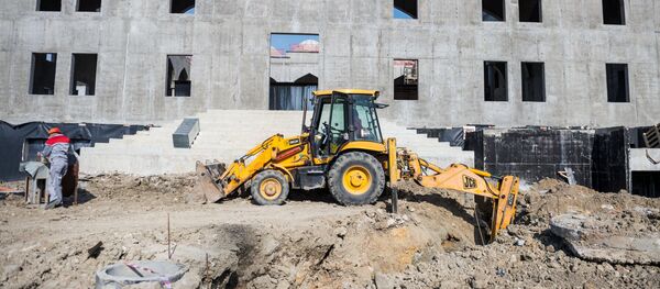 بناء مسجد في سيمفيروبول، القرم، روسيا - سبوتنيك عربي