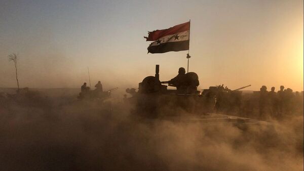 دبابات الجيش السوري على أطراف دمشق - سبوتنيك عربي