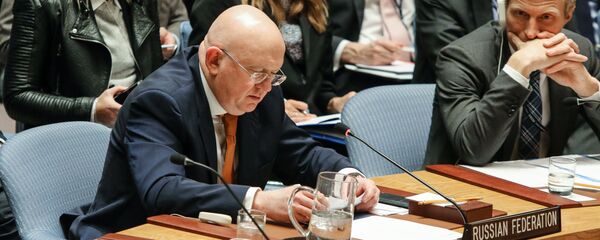 مندوب روسيا الدائم لدى الأمم المتحدة، فاسيلي نيبينزيا - سبوتنيك عربي