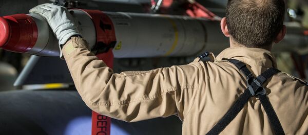 التحالف الثلاثي - الطيران العسكري البريطاني يستعد للضربة الجوية ضد سوريا، قبرص، 13 أبريل/ نيسان 2018 - سبوتنيك عربي