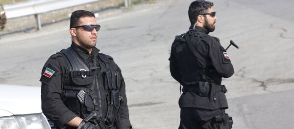 قوات الرد السريع التابعة للجيش الإيراني في موكب بمناسبة يوم الجيش السنوي للبلاد في 18 أبريل/نيسان 2018 في طهران. - سبوتنيك عربي