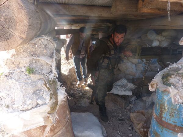 أنفاق المسلحين في مدينة دوما - سبوتنيك عربي