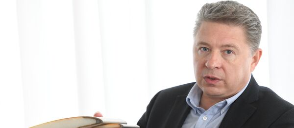 المدير العام لمكتب التصميم مروحيات روسيا الكسندر أوخونكو - سبوتنيك عربي