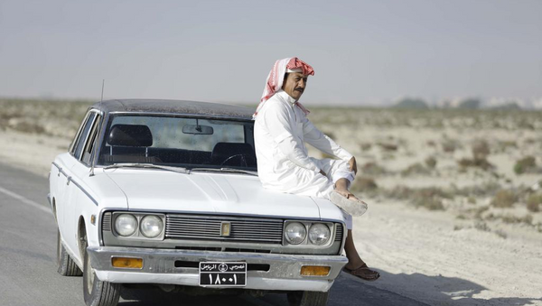 الممثل السعودي ناصر القصبي في مسلسل العاصوف - سبوتنيك عربي