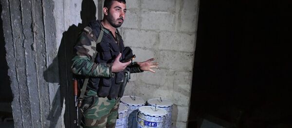 المختبر الكيميائي للمسلحين في دوما - سبوتنيك عربي