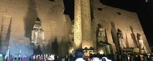 عودة  رمسيس الثاني إلى واجهة معبد الكرنك بالأقصر - سبوتنيك عربي