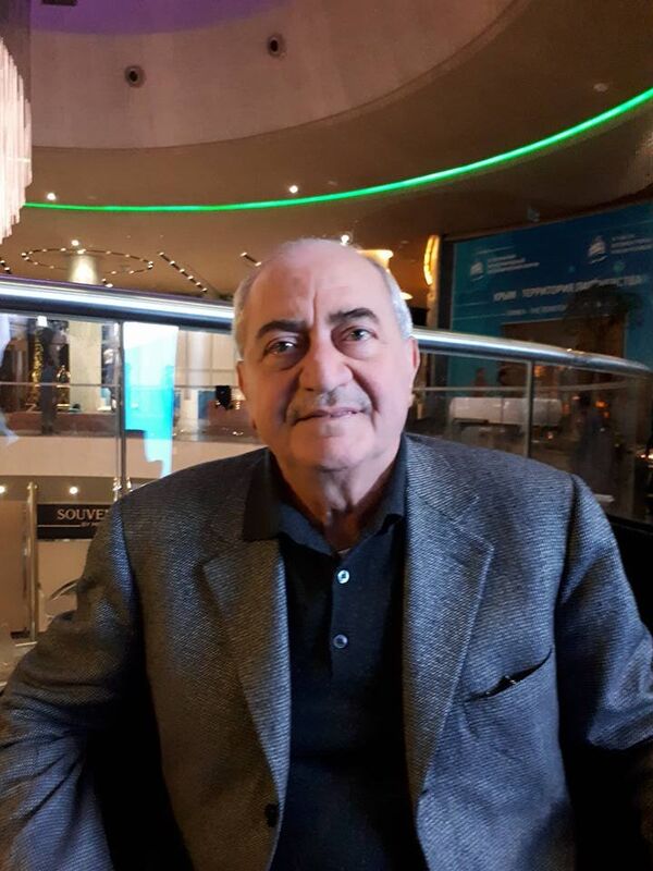 رئيس مجلس الأعمال السوري الروسي سمير حسن  - سبوتنيك عربي