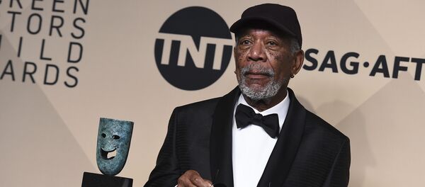 الممثل الأمريكي السابق مورغان فريمان - سبوتنيك عربي