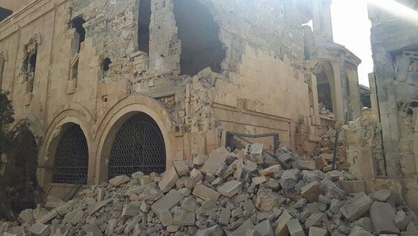 كنيسة شهداء الأرمن التي دمّرها تنظيم داعش الإرهابي - سبوتنيك عربي