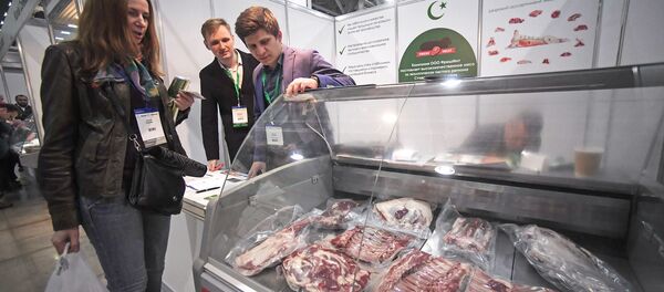 صنع في سوريا عنوان معرض اكسبو حلال في موسكو 2018 صنع في سوريا عنوان معرض اكسبو حلال في موسكو 2018 - سبوتنيك عربي