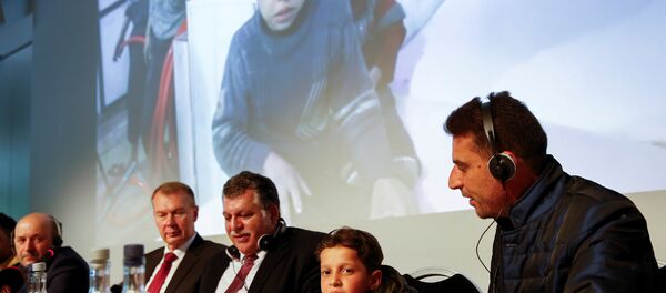 حسن دياب يتحدث في لاهاي - سبوتنيك عربي