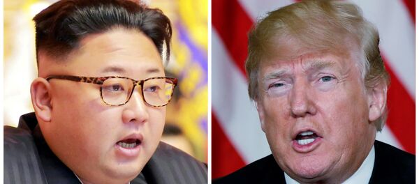 ترامب وكيم جونغ أون - سبوتنيك عربي