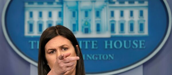 سارة ساندرز المتحدثة الصحفية باسم البيت الأبيض - سبوتنيك عربي