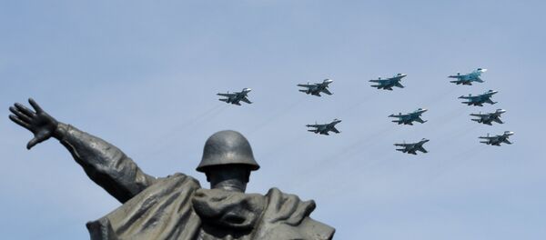 الجزء الجوي من العرض العسكري - سبوتنيك عربي