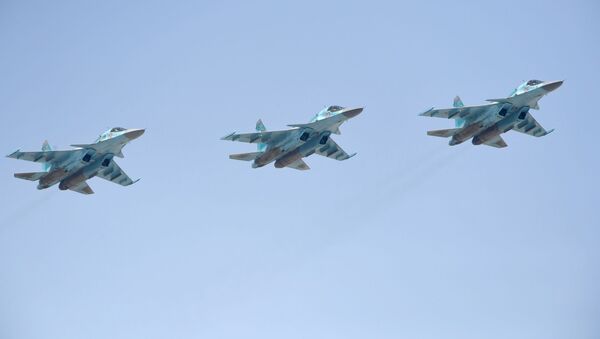 مقاتلات قاذفة من طراز سو-34 - سبوتنيك عربي