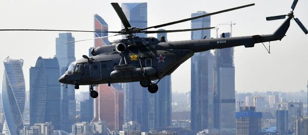 الجزء الجوي من العرض العسكري في موسكو بمناسبة عيد النصر - مي-8 الجزء الجوي من العرض العسكري في موسكو بمناسبة عيد النصر - مي-8 - سبوتنيك عربي