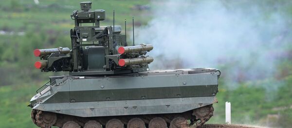 عربة أوران 9 الروبوتية القتالية - سبوتنيك عربي