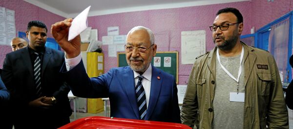 راشد الغنوشي - انتخابات تونس - سبوتنيك عربي