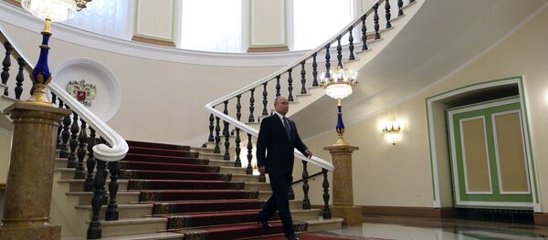 مراسم تنصيب فلاديمير بوتين رئيسا لروسيا، الكرملين، موسكو، روسيا 7 مايو/ أيار 2018 - سبوتنيك عربي