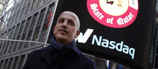 وزير المالية القطري علي شريف العمادي - سبوتنيك عربي