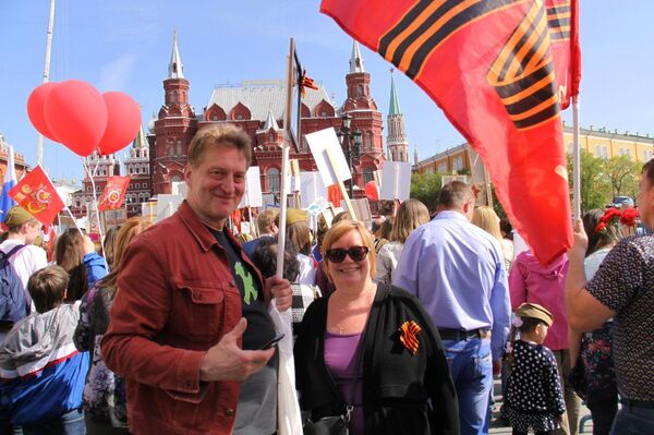 أولغا ودميتري كابروف  - سبوتنيك عربي