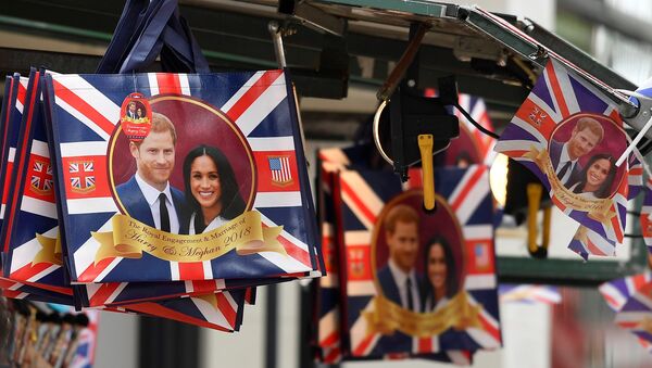 الاستعدادات في بريطانيا لإقامة الزفاف الملكي بين الأمير هاري وميغان ماركل في يوم 19 مايو/أيار 2018 - سبوتنيك عربي