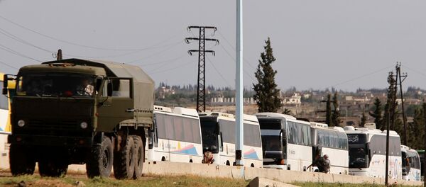 خروج المسلحين من ريفي حمص الشمالي وحماة الجنوبي - سبوتنيك عربي