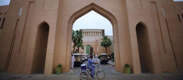 مدخل إلى حي كتارا (Katara) الثقافي والتراثي في الدوحة - سبوتنيك عربي