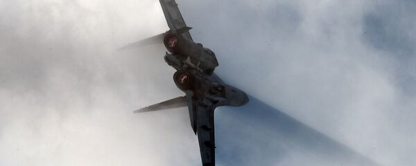 طائرة سو-35 خلال العرض الجوي الدولي في مطار جوكوفسكي طائرة سو-35 خلال العرض الجوي الدولي في مطار جوكوفسكي - سبوتنيك عربي