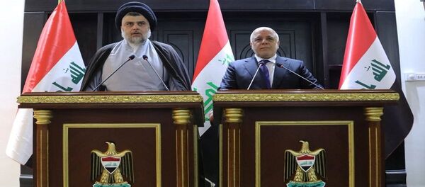 حيدر العبادي ومقتدى الصدر - سبوتنيك عربي