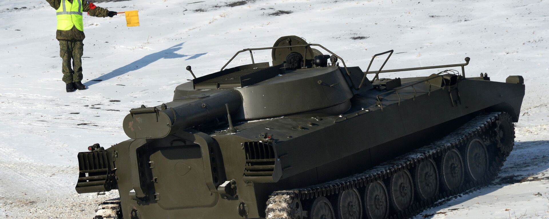  مركبة إزالة الألغام أو أر-77 خلال تدريبات كتيبة منفصلة من خدمة الهندسة البحرية لالتابعة لأسطول المحيط الهادئ في حقل غورنوستاي للتدريبات العسكرية في إقليم بريمورسكي - سبوتنيك عربي, 1920, 30.05.2023