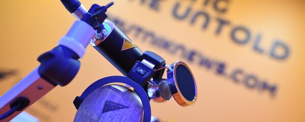 جناح وكالة الأنباء والإذاعة الدولية سبوتنيك في منتدى سان بطرسبورغ الاقتصادي الدولي 2018 (24-26 مايو/ أيار) جناح وكالة الأنباء والإذاعة الدولية سبوتنيك في منتدى سان بطرسبورغ الاقتصادي الدولي 2018 (24-26 مايو/ أيار) - سبوتنيك عربي