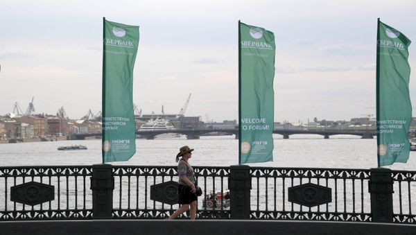 منتدى سان بطرسبورغ الاقتصادي الدولي 2018 (24-26 مايو/ أيار) منتدى سان بطرسبورغ الاقتصادي الدولي 2018 (24-26 مايو/ أيار) - سبوتنيك عربي