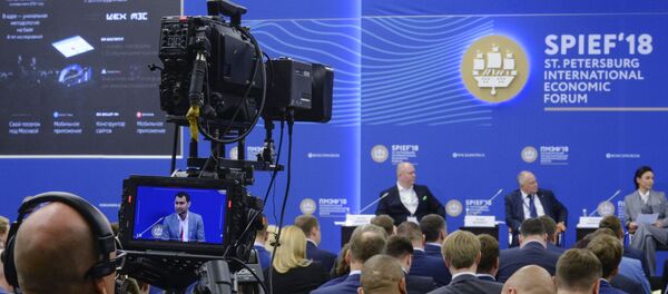 منتدى سان بطرسبورغ الاقتصادي الدولي 2018 (24-26 مايو/ أيار) - سبوتنيك عربي